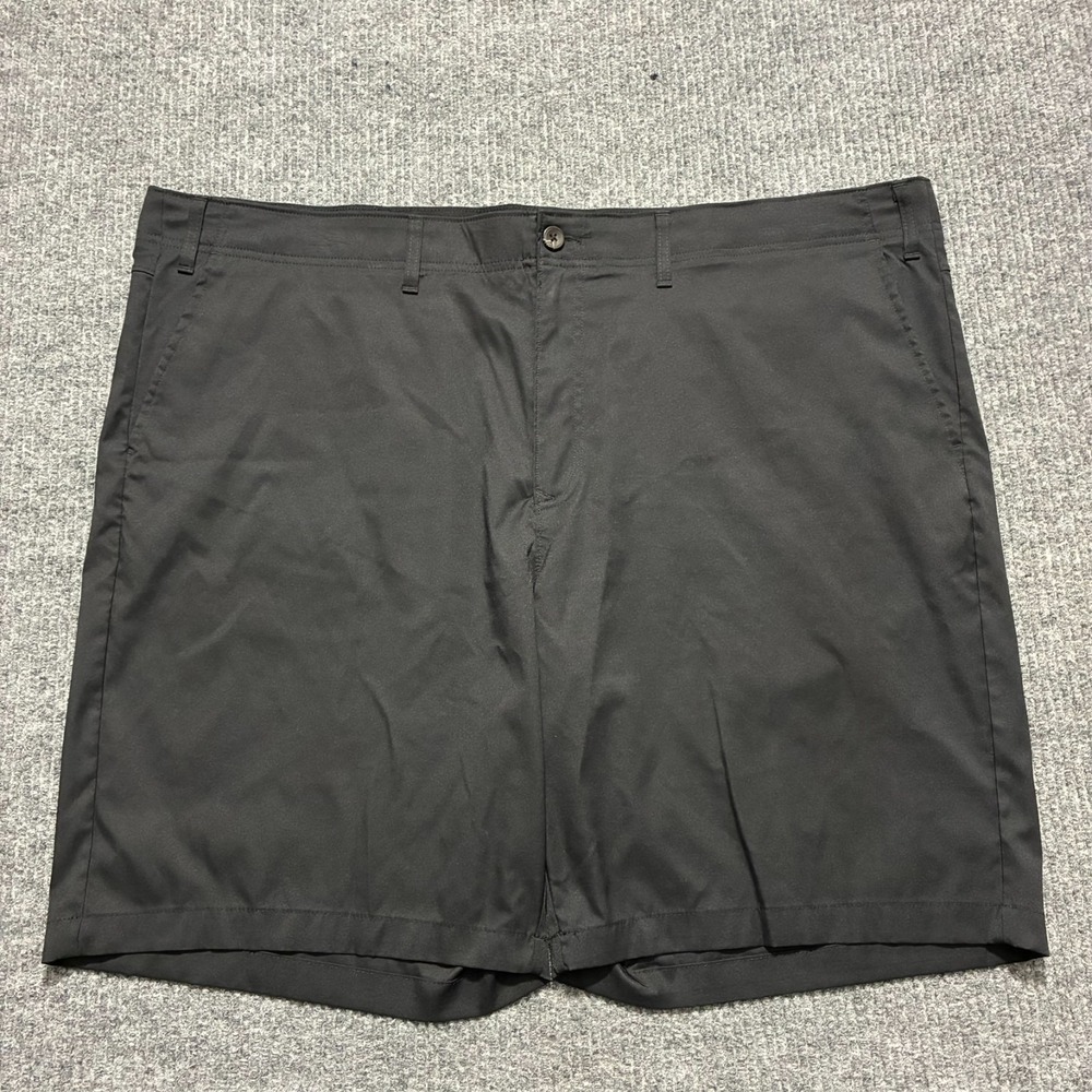 The Foundry Co. Mens Chino Shorts Size 50 Black‎ Flat Front Casual High Rise